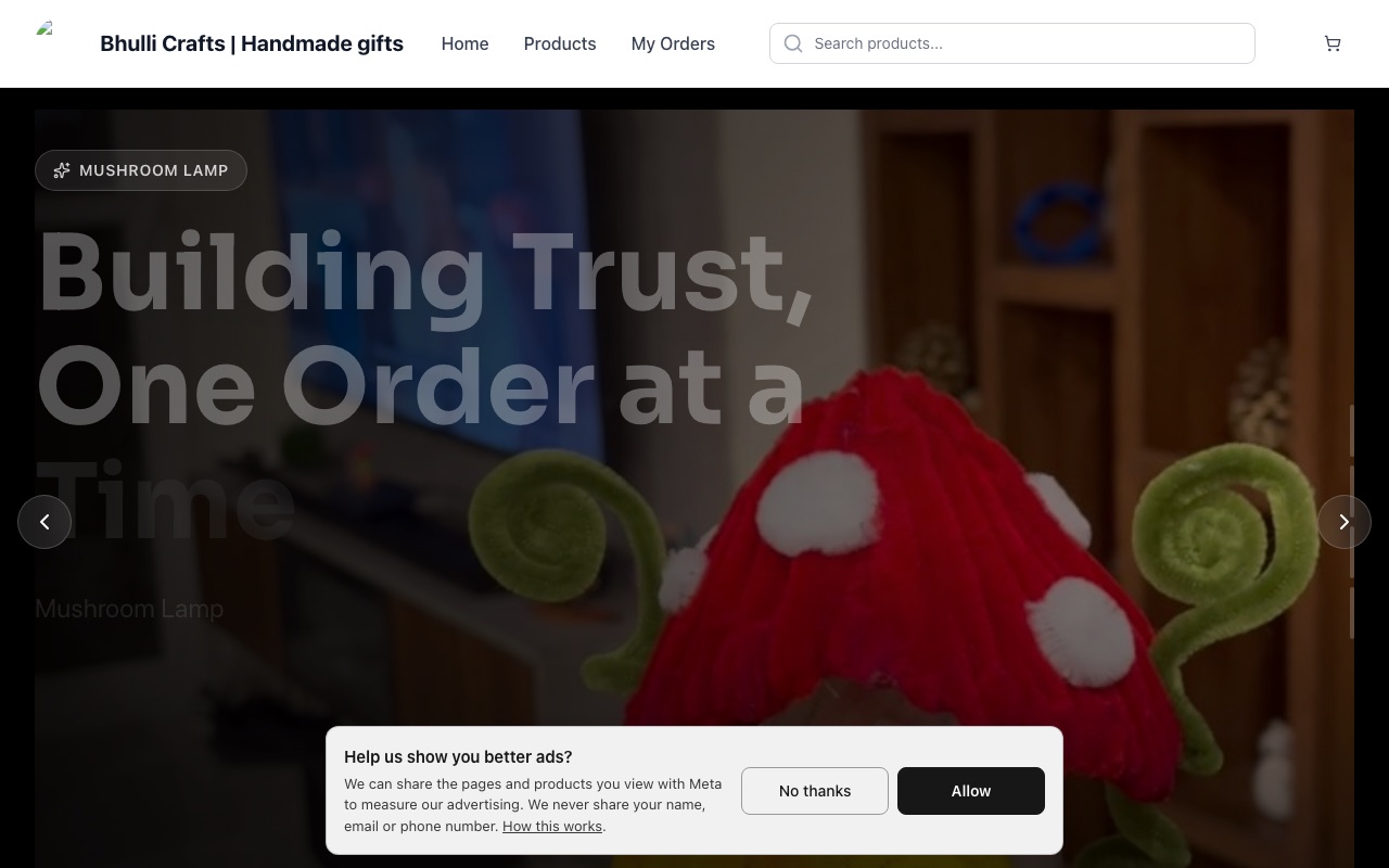 Bhulli Crafts | Handmade gifts — a real handmade shop running on oBizee