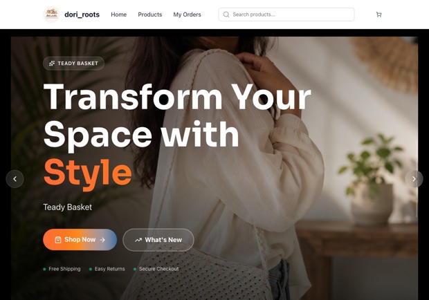 dori_roots — a real handmade shop running on oBizee