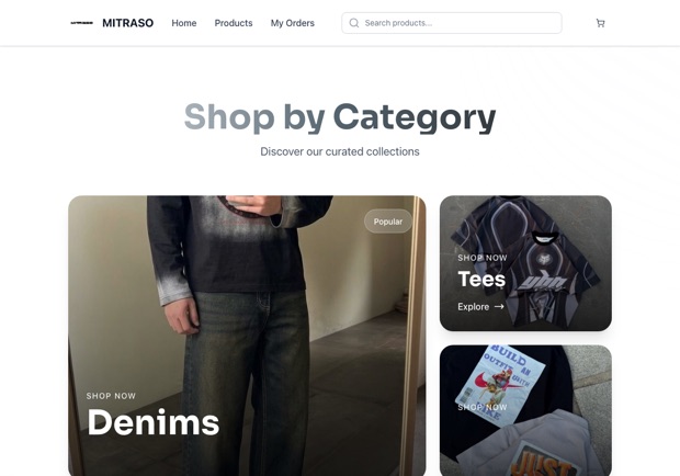 MITRASO — a real handmade shop running on oBizee